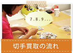 切手買取の流れ